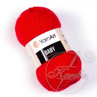 YarnArt Baby №156 червоний