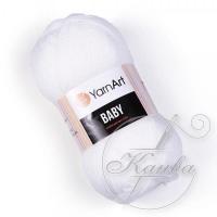 YarnArt Baby №501 білий