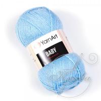 YarnArt Baby №215 блакитний